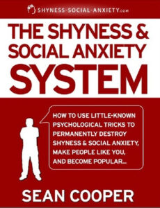 the shyness and social anxiety system in the confidence courses section